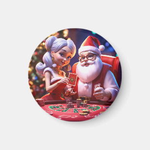 Imán "Imanes de Navidades festivos: añada alegría navid