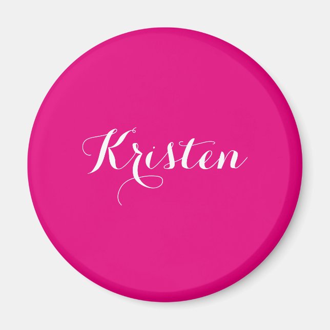 Imán Imanes de nombres de moda (Frente)