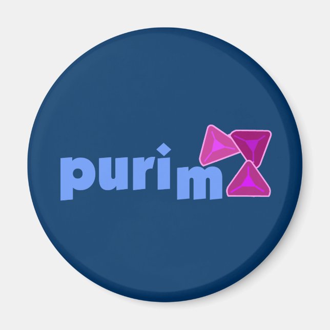 Imán Imanes de Purim (Frente)