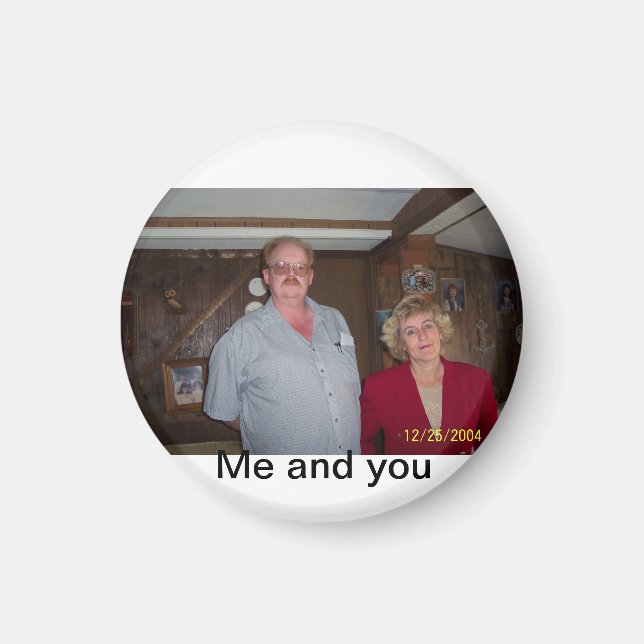 Imán imanes de ti y yo (Frente)