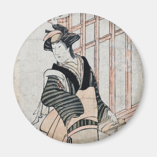 Imán Imanes del teatro Kabuki de Japón (Frente)