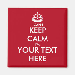 Imán Imanes divertidos de refrigerador   no puedo mante