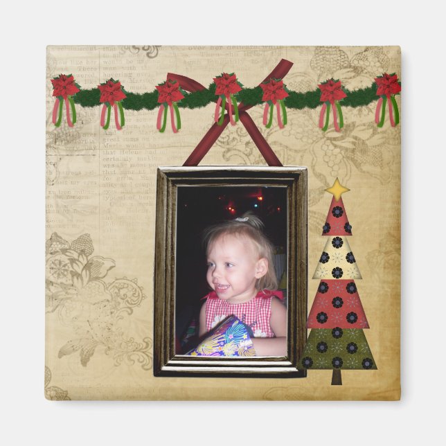 Imán imanes fotográficos (Frente)