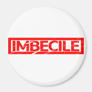 Imán Imbecile Stamp
