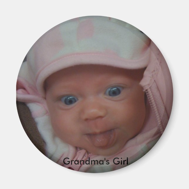 Imán IMG_0049, Chica de la abuela (Frente)