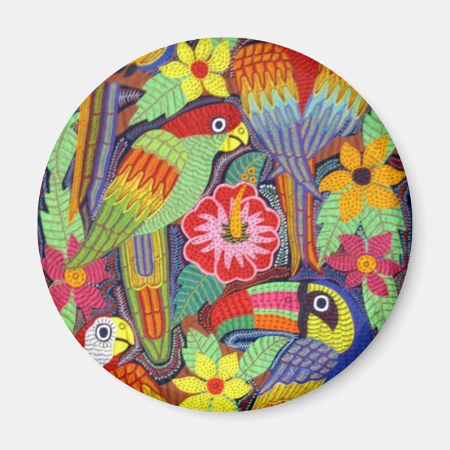 Imán IMG_5319 Aves de Panamá Mola (Frente)