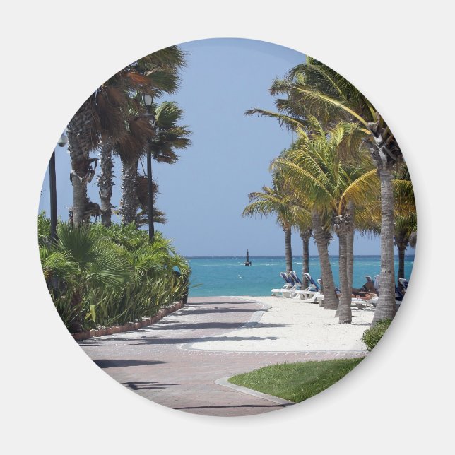 Imán imnet aruba (Frente)