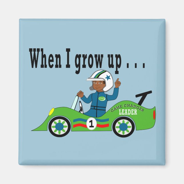 Imán Imnet Race Car Driver (Frente)