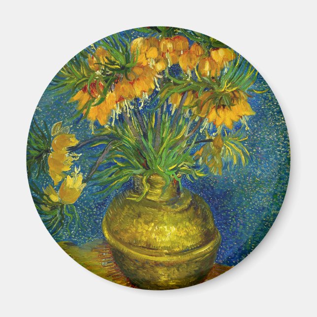 Imán Imperial Fritillaries de Van Gogh  (Frente)