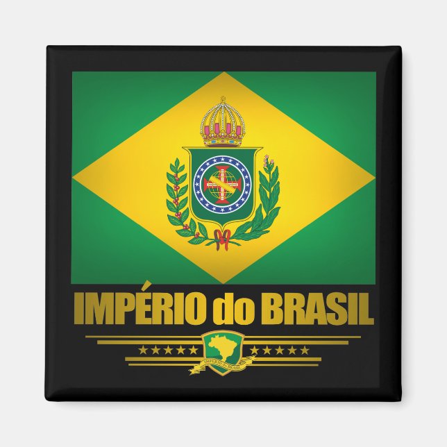 Imán "Imperio del Brasil" (Frente)