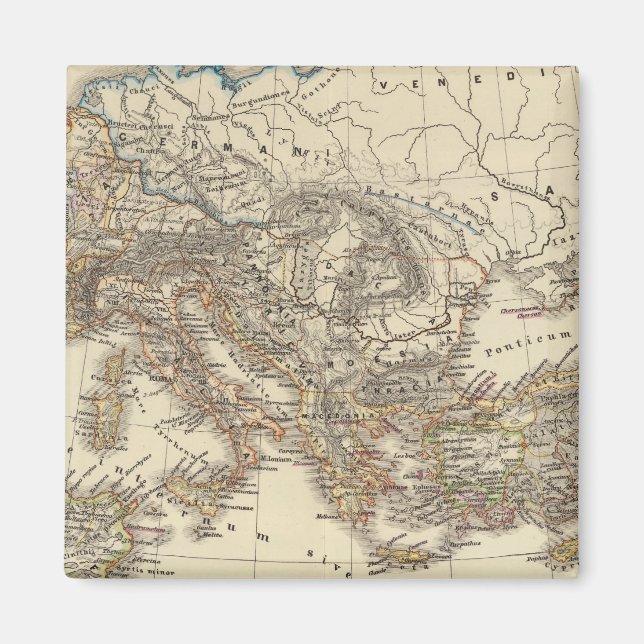 Imán Imperium Romanum inde a bello (Frente)