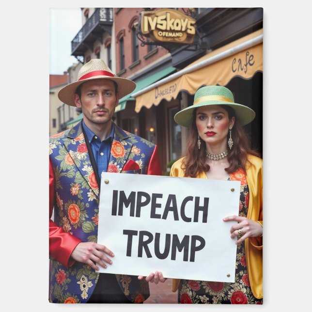 Imán Impetar a Trump (Anverso)