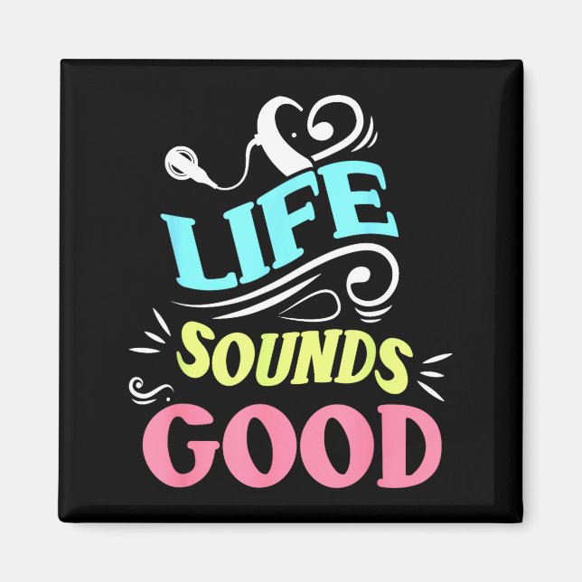 Imán Implante Coclear Minimal Life Sounds Good (Frente)