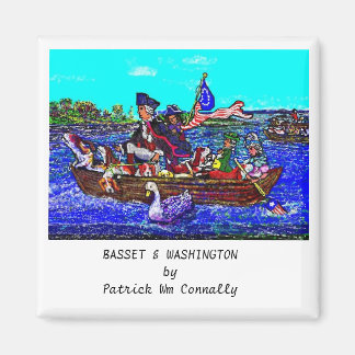 IMÁN IMPORTE DE BASSET Y WASHINGTON