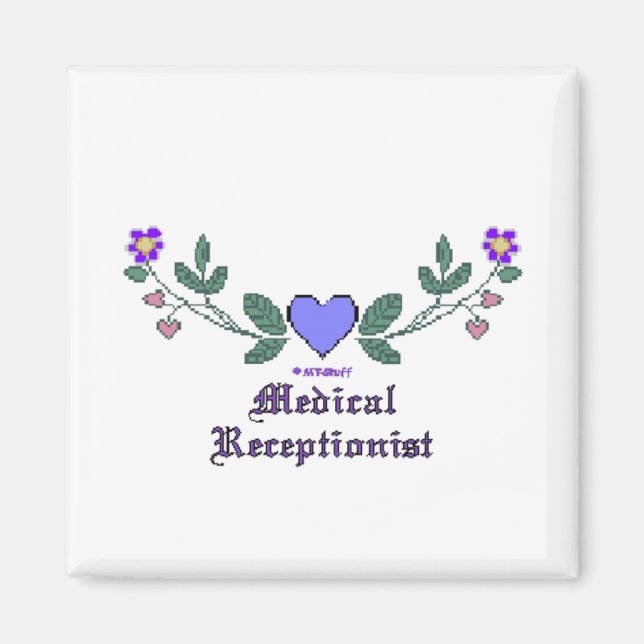 Imán Impresión CS de recepción médica (Frente)