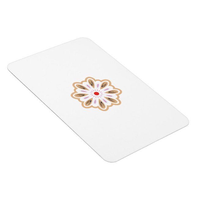 Imán Impresión de arte de flores de Mandala | Decoració (Lado Derecho)