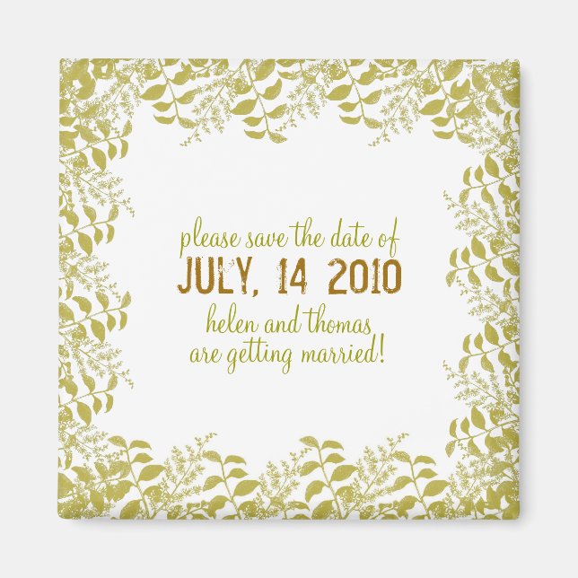 Imán Impresión de bloqueo (Frente)