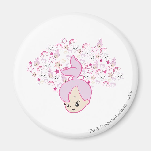 Imán Impresión de estrella PEBBLES™ (Frente)