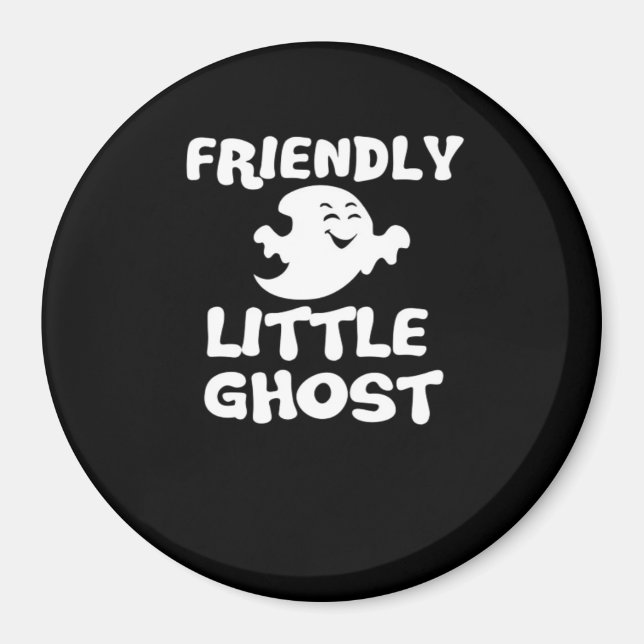 Imán Impresión de Halloween Little Boo  (Frente)