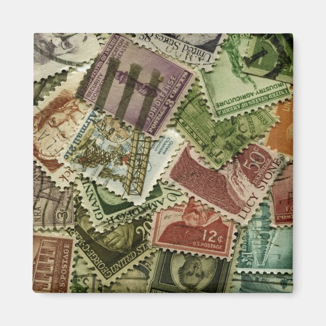 Imán Impresión de marca de cosecha (Frente)