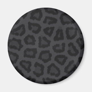 Imán Impresión de pieles de pantera negra