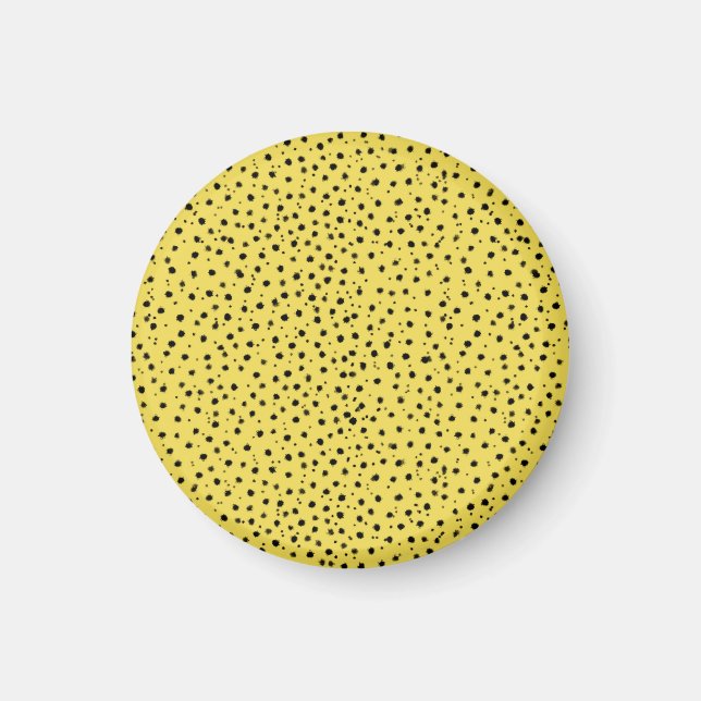 Imán Impresión de queso en colores naturales (Frente)