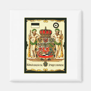 Imán Impresión del escudo de armas del vintage del ~ d