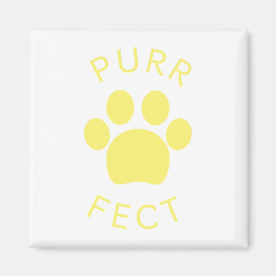 Imán Impresión Perfecta De Papel De Púrpura Amarillo Ga