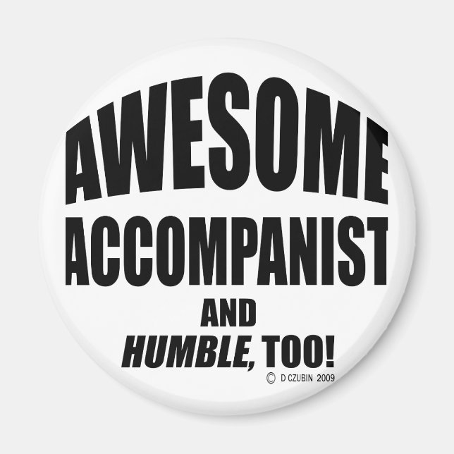 Imán Impresionante Acompañante (Frente)