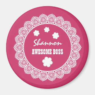 Imán Impresionante BOSS Vintage Lace and Flowers V04