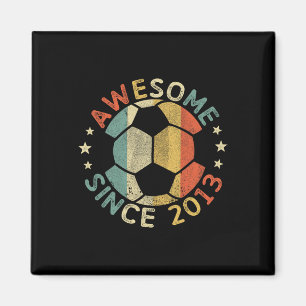 Imán Impresionante Desde 2013 Cumpleaños 13 13 Años Fút