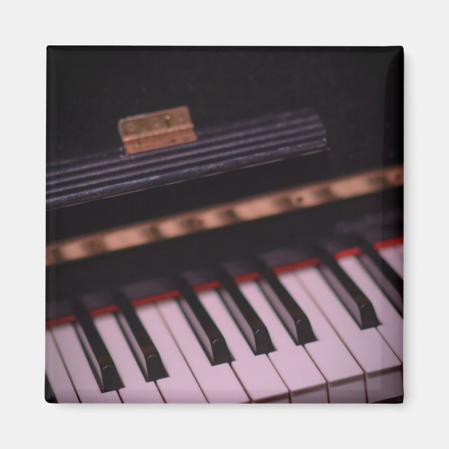 Imán Impresionante diseño de piano (Frente)