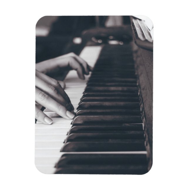 Imán Impresionante diseño de piano (Vertical)