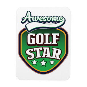 Imán Impresionante estrella del golf