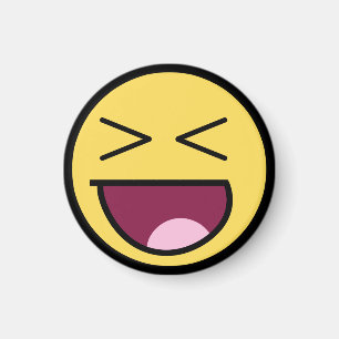 Imán impresionante feliz de la cara