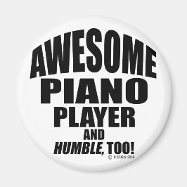 Imán Impresionante jugador de piano