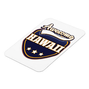 Imán Impresionante logo deportivo de Hawaii