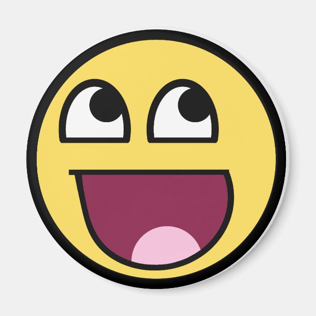 Imán Impresionante meme de Internet (Frente)