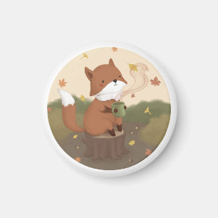 Imán Impresionante otoño: Fox