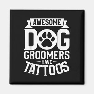 Imán Impresionantes Perros Tienen Tattoos Tattoo Lover
