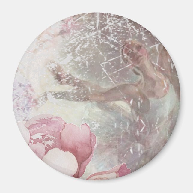 Imán Impresiones de ballet (Frente)