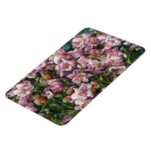 Imán Impresiones de flores silvestres