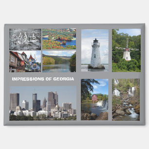 Imán Impresiones de Georgia USA