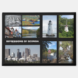 Imán Impresiones de Georgia USA