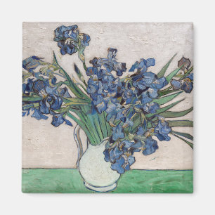 Imán Impresionismo Vincent Van Gogh Irises famosa visua