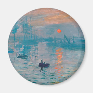 Imán Impression Sunrise Claude Monet