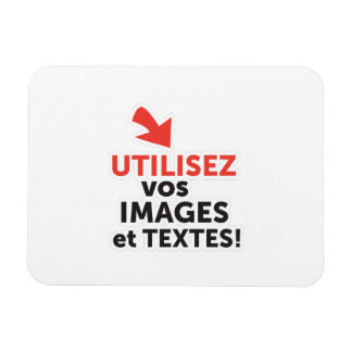 Imán Imprima sus diseños en línea en francés