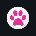 Imán Imprimir trazo<br><div class="desc">Paw,  impresión,  perro,  gato,  mascota,  cachorro,  gatito,  compasión,  amor,  recuerdo</div>