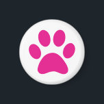Imán Imprimir trazo<br><div class="desc">Paw,  impresión,  perro,  gato,  mascota,  cachorro,  gatito,  compasión,  amor,  recuerdo</div>