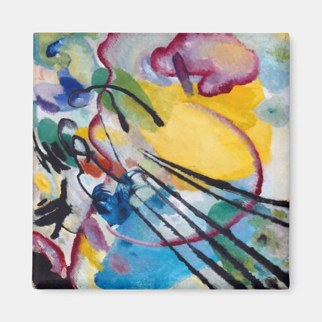 Imán Improvisación 26, Remo por Wassily Kandinsky (Frente)